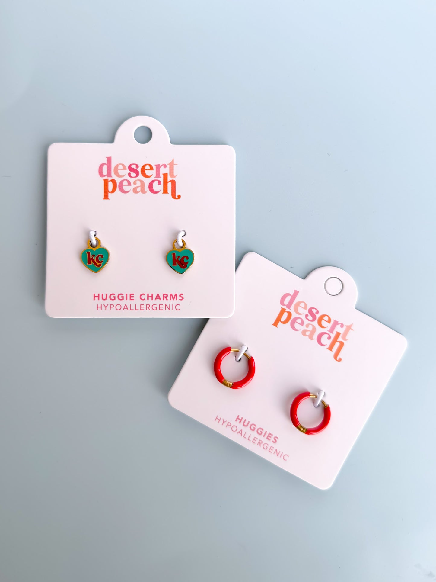 KC Current Huggie Charms