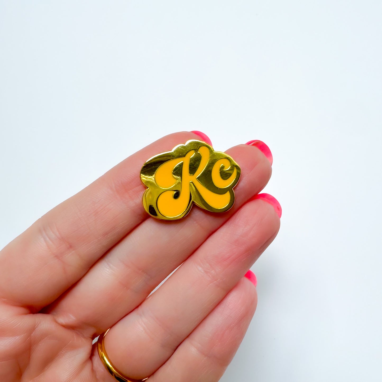 Kansas City Pins - Red & Yellow