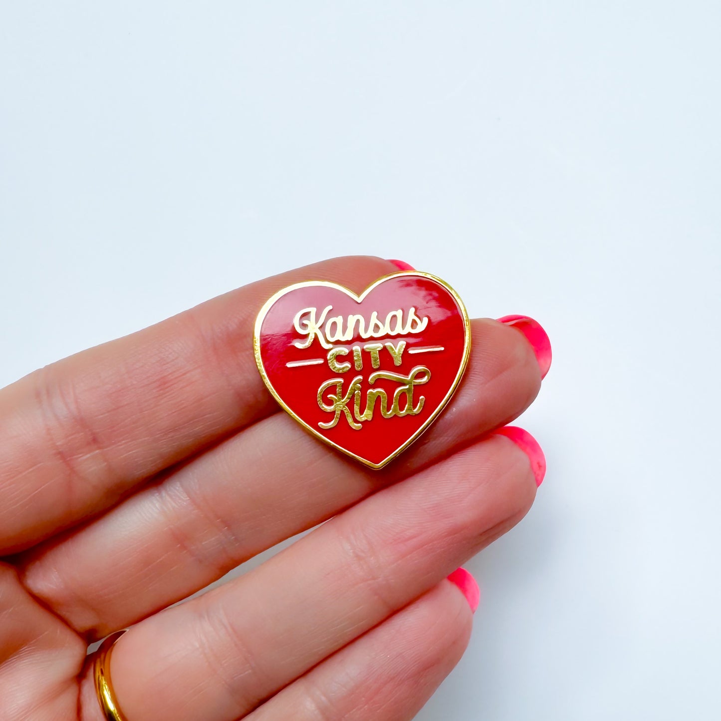 Kansas City Pins - Red & Yellow