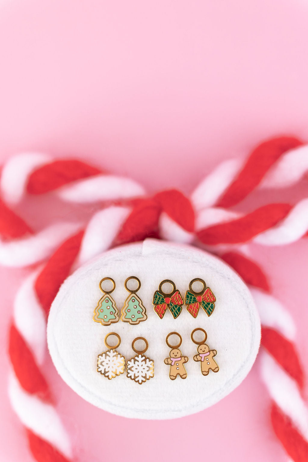 Christmas Tree Sugar Cookie Huggie Charms