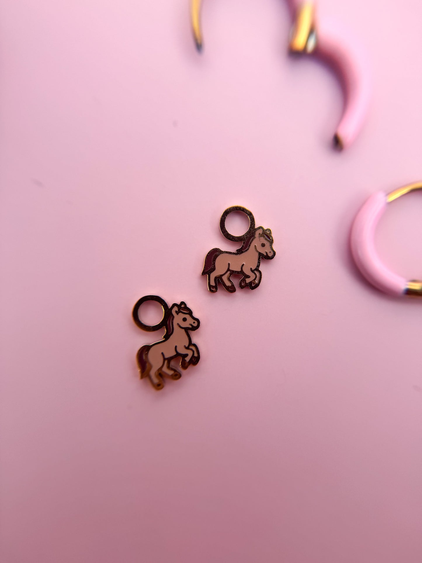 Pony Huggie Charms