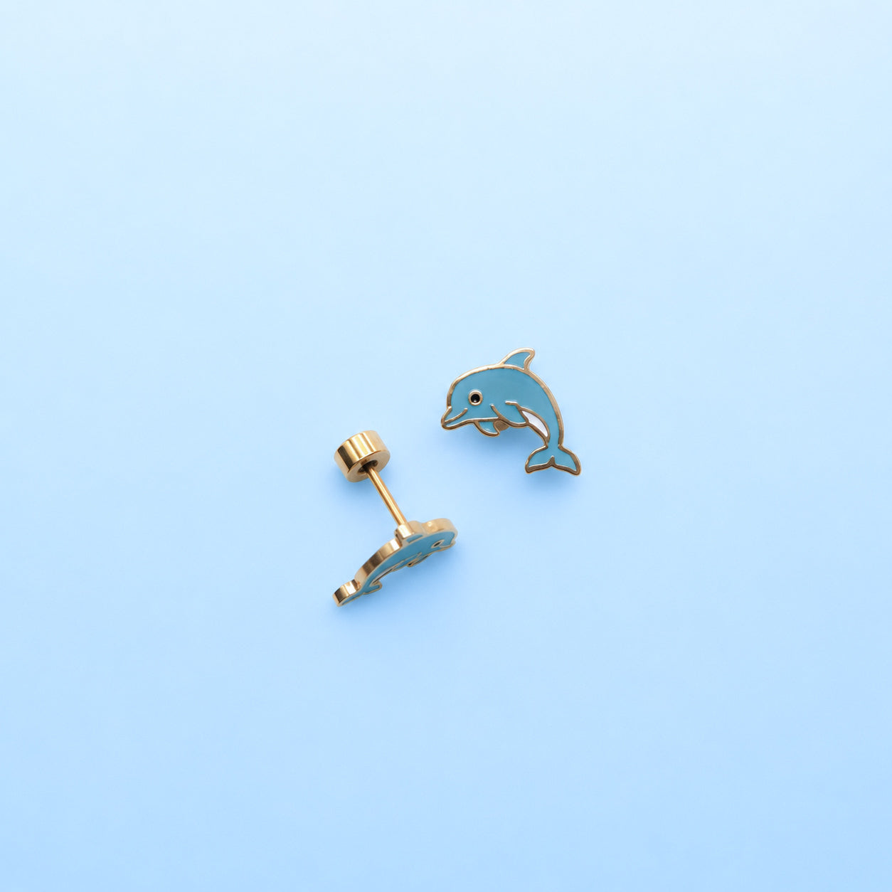 Dolphin Stud Earrings