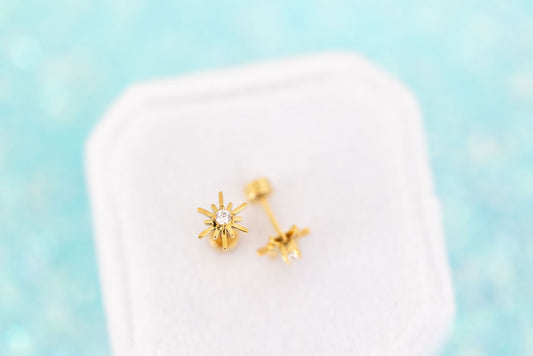 Starburst Stud Earrings