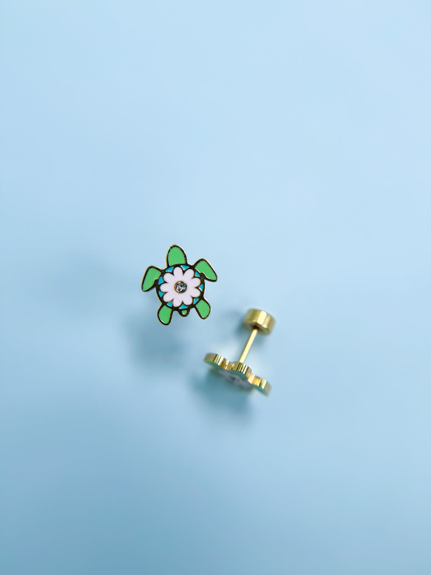 Sea Turtle Stud Earrings