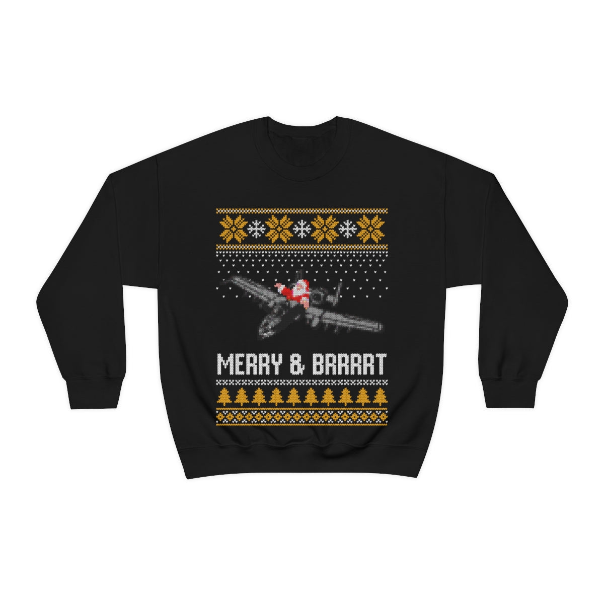 Merry & Brrrt Ugly Sweatshirt
