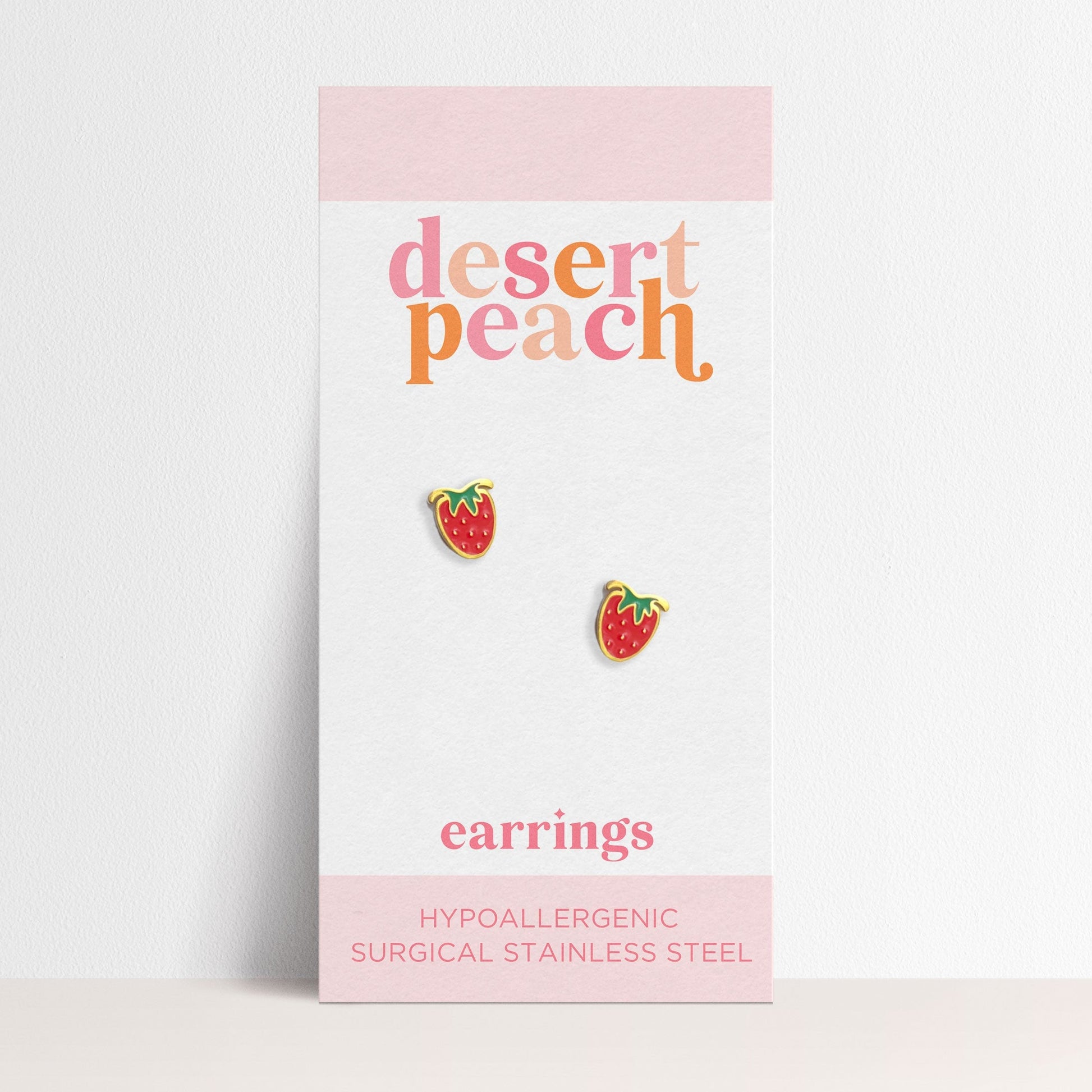 Strawberry Stud Earrings