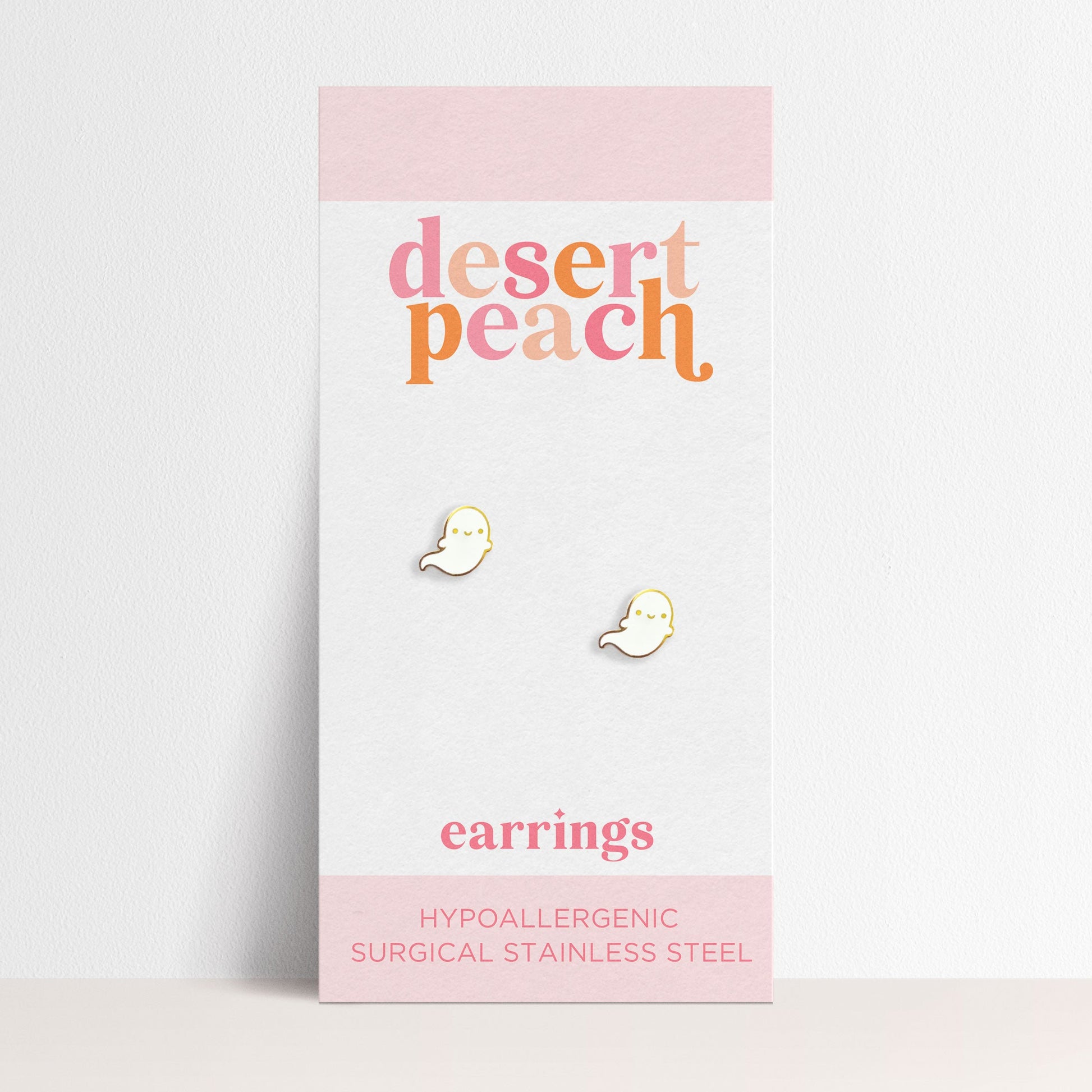 Ghost Stud Earrings