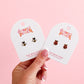 Honey Bee Stud Earrings
