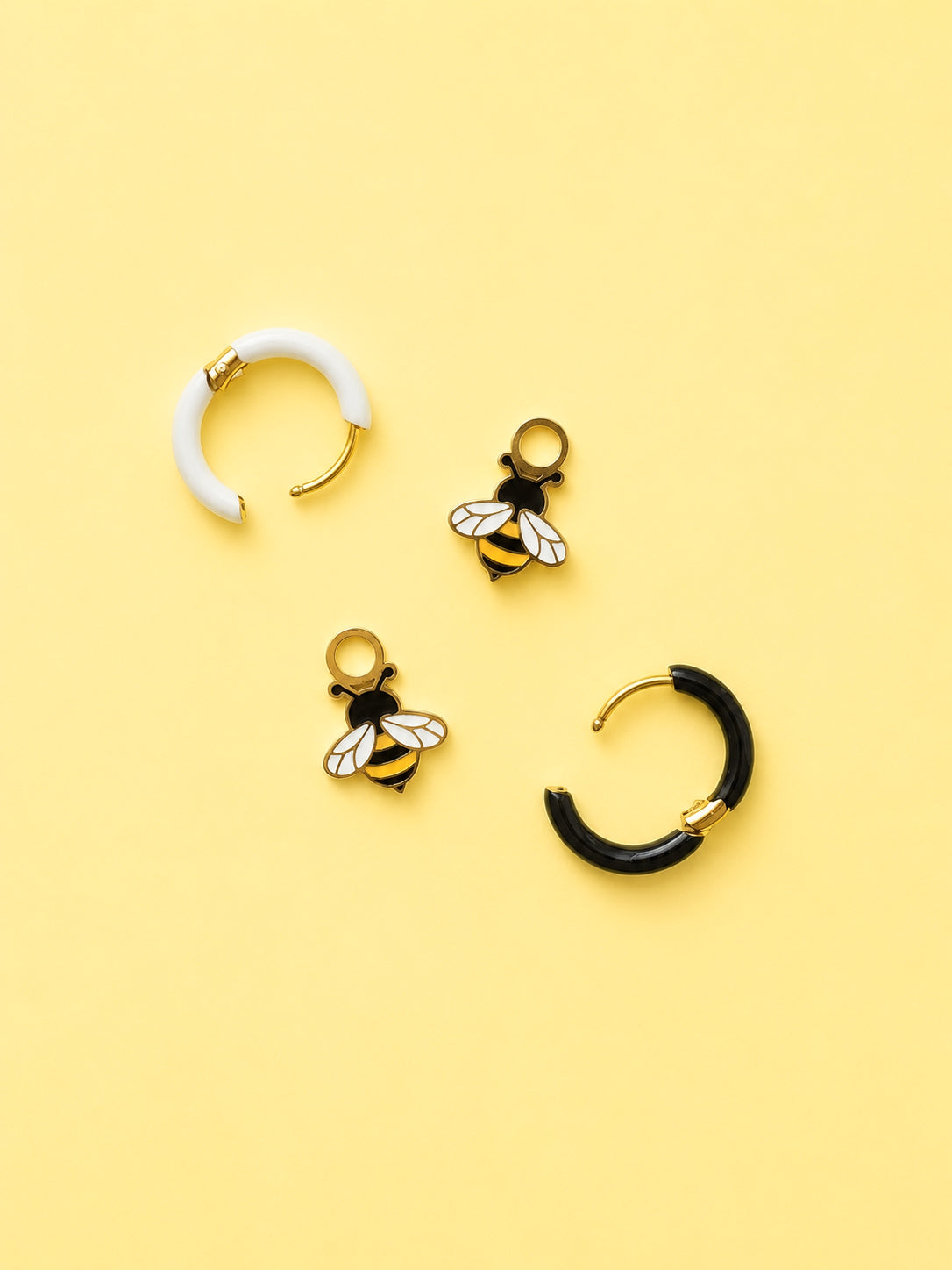Honey Bee Huggie Charms