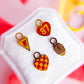 #15 Heart Huggie Charms