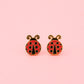 Ladybug Stud Earrings