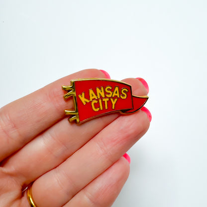 Kansas City Pins - Red & Yellow