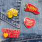 Kansas City Pins - Red & Yellow