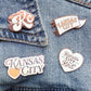 Kansas City Rose Gold Pins