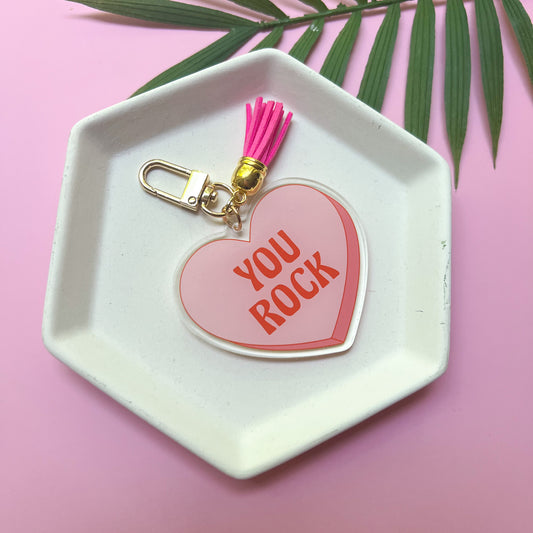You Rock Acrylic Keychains