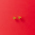 Kansas City Chiefs pennant stud earrings