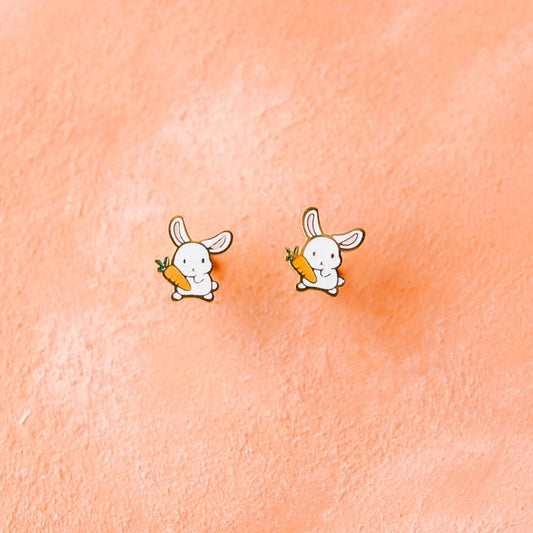 Easter Bunny Stud Earrings