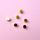 Round extra earring backs