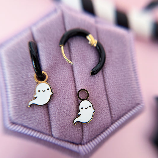 Ghost Huggie Charms