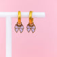 Bow Huggie Charms