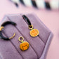 Pumpkin Huggie Charms