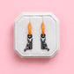 Glow-in-the-Dark Skeleton Kitties Huggie Charms