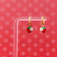 Strawberry Blossom Huggie Charms