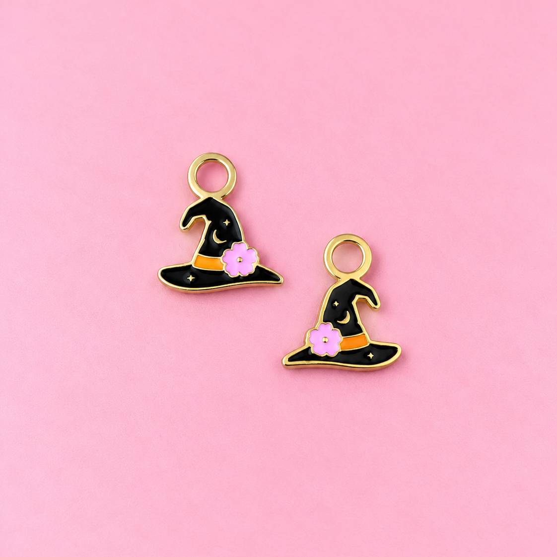 Witch Hat Huggie Charms