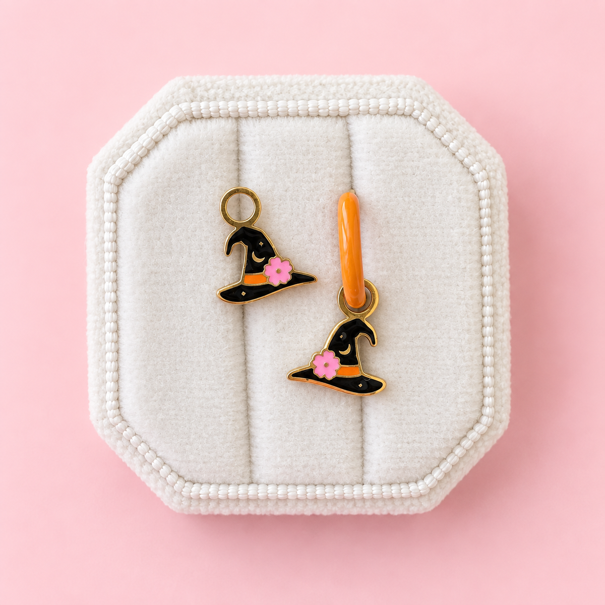 Witch Hat Huggie Charms