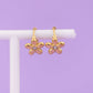 Bloom Huggie Hoops