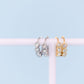 Dewdrop Huggie Hoops