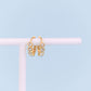 Dewdrop Huggie Hoops