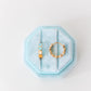 Heart Chunky Huggie Hoops