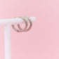 Silver Huggie Hoops