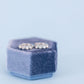 Silver Dewdrop Huggie Hoops