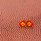 #15 Heart Stud Earrings