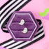 Pair of ghost stud earrings