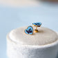 Kansas City Royals Heart Stud Earrings