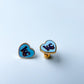 Kansas City Royals Heart Stud Earrings