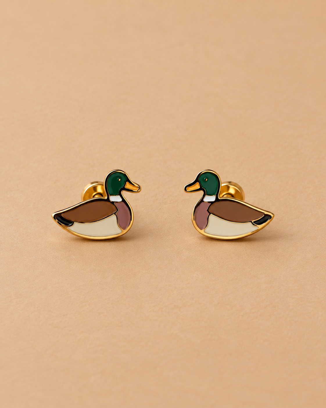 Mallard Stud Earrings