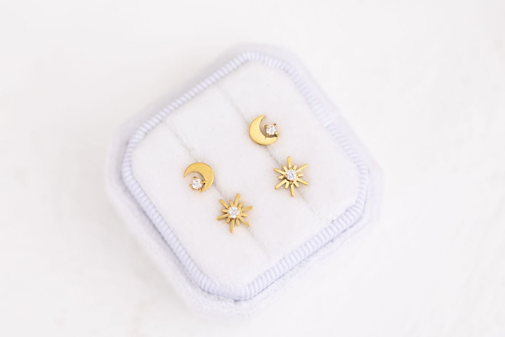 Starburst Stud Earrings