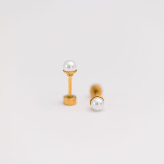 Pearl Stud Earrings