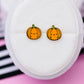 Pumpkin Stud Earrings