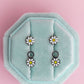 Silver Daisy Stud Earrings