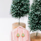 Christmas Sugar Cookie Stud Earrings