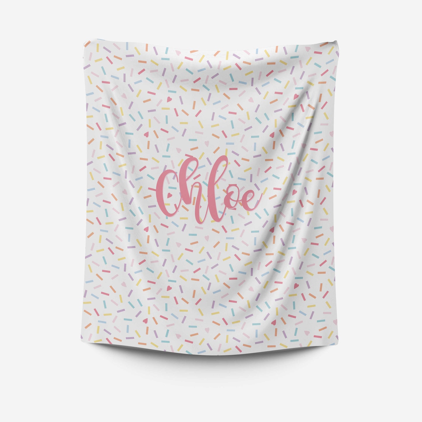 Party Sprinkles | Personalized Plush Blanket