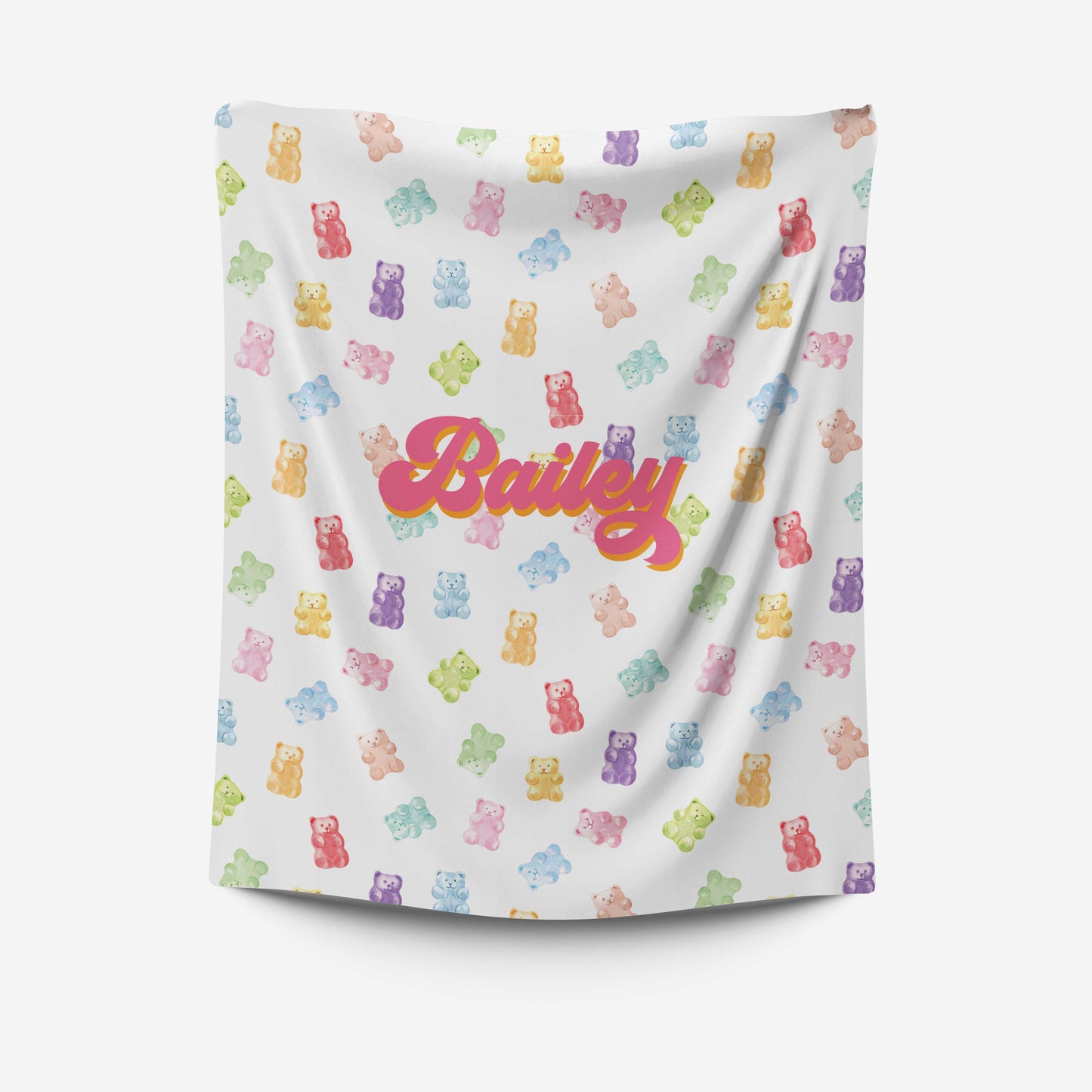 Gummy Bears | Personalized Plush Blanket