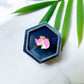 Fidget spinner anti anxiety stress relief ADHD rings in pink fox design