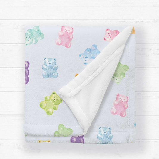 Gummy Bears | Personalized Plush Blanket