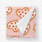 Pizza Hearts | Personalized Plush Blanket